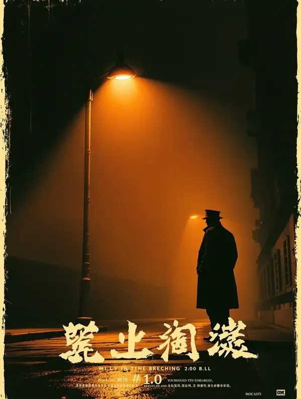 黄豆短剧《长夜行》短剧封面海报